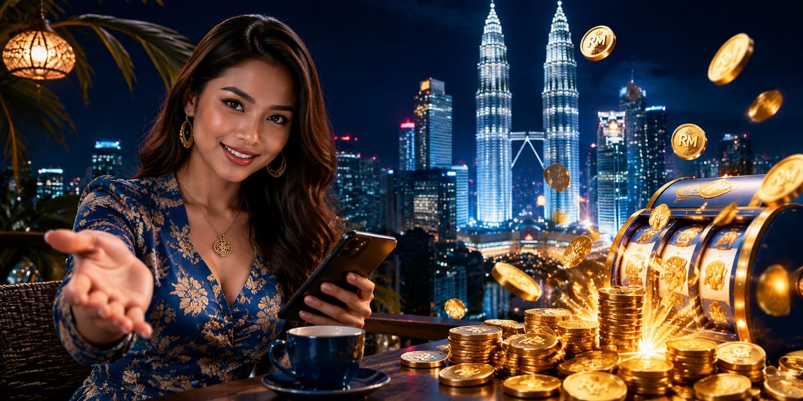 Pengguna Kuala Lumpur menikmati permainan slot melalui aplikasi mudah alih 8000