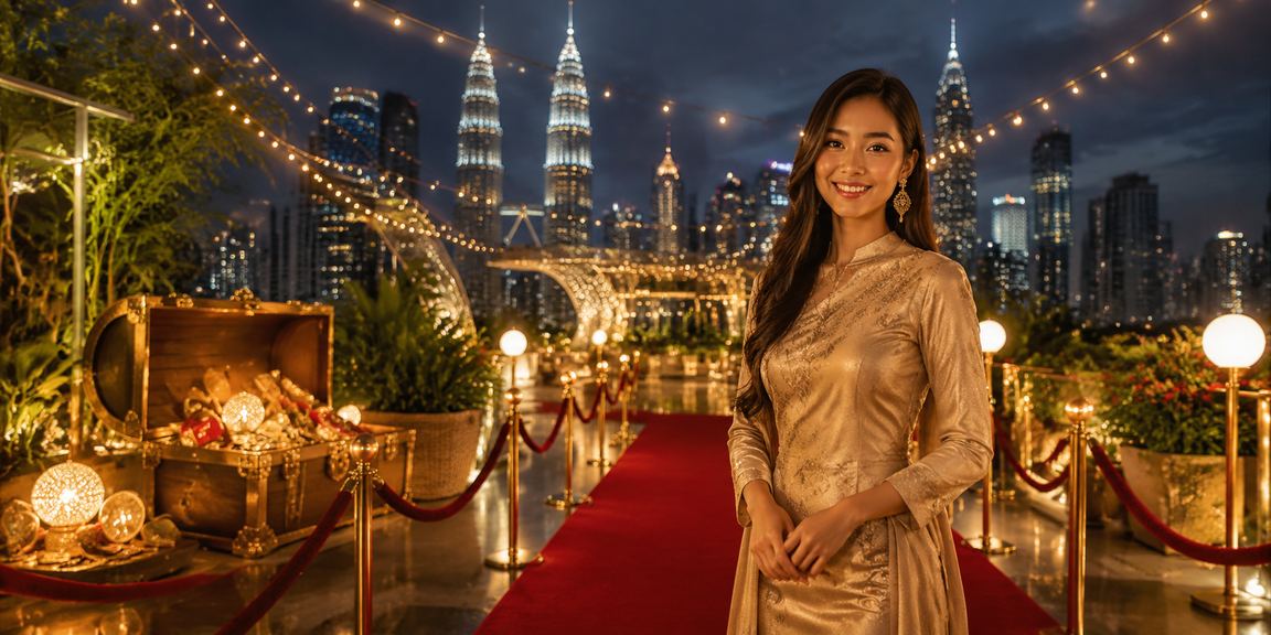 Pengguna VIP Kuala Lumpur menikmati bonus eksklusif selepas log masuk ke platform hiburan 8000